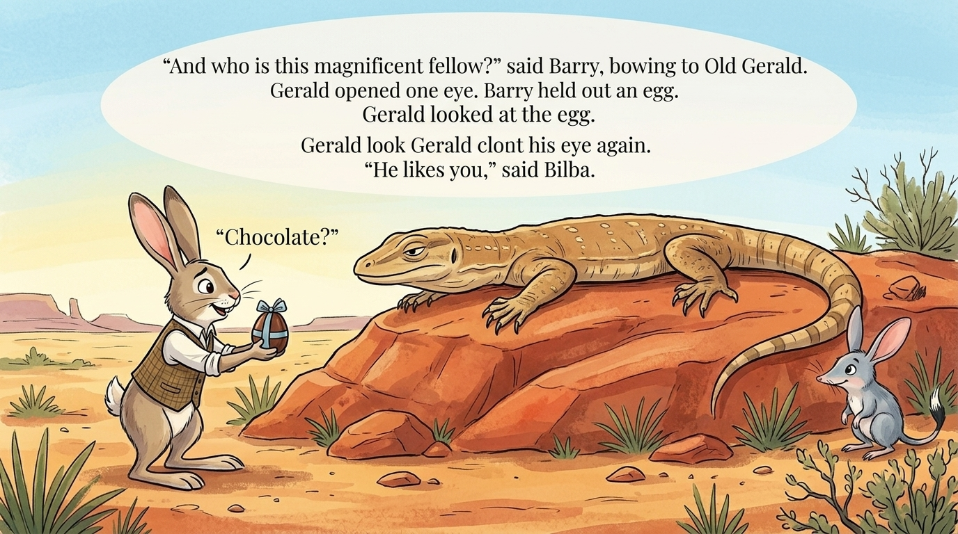 Barry meets Gerald